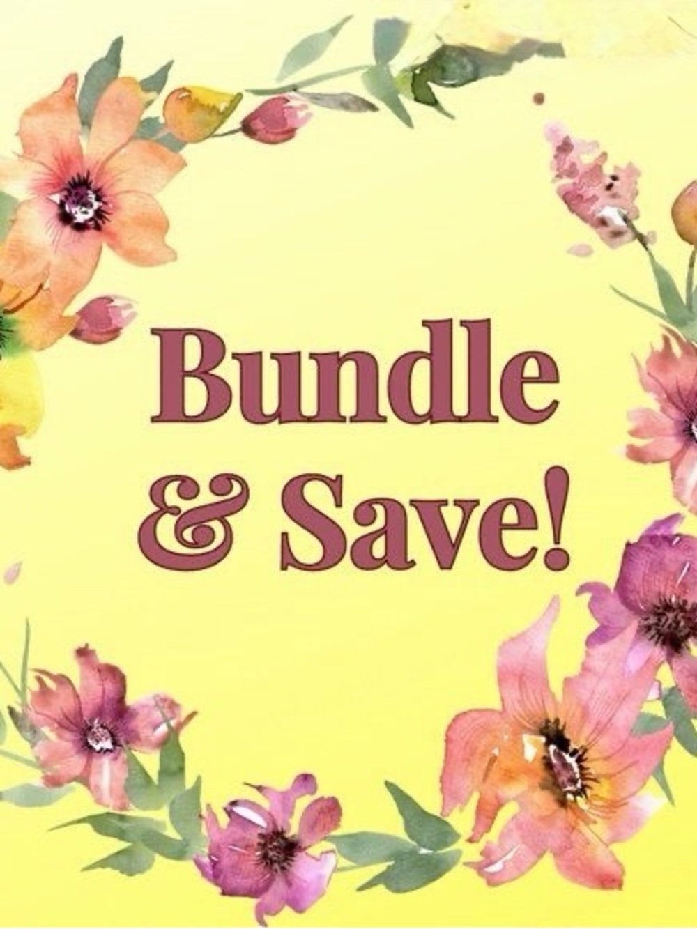 Bundle & Save!!